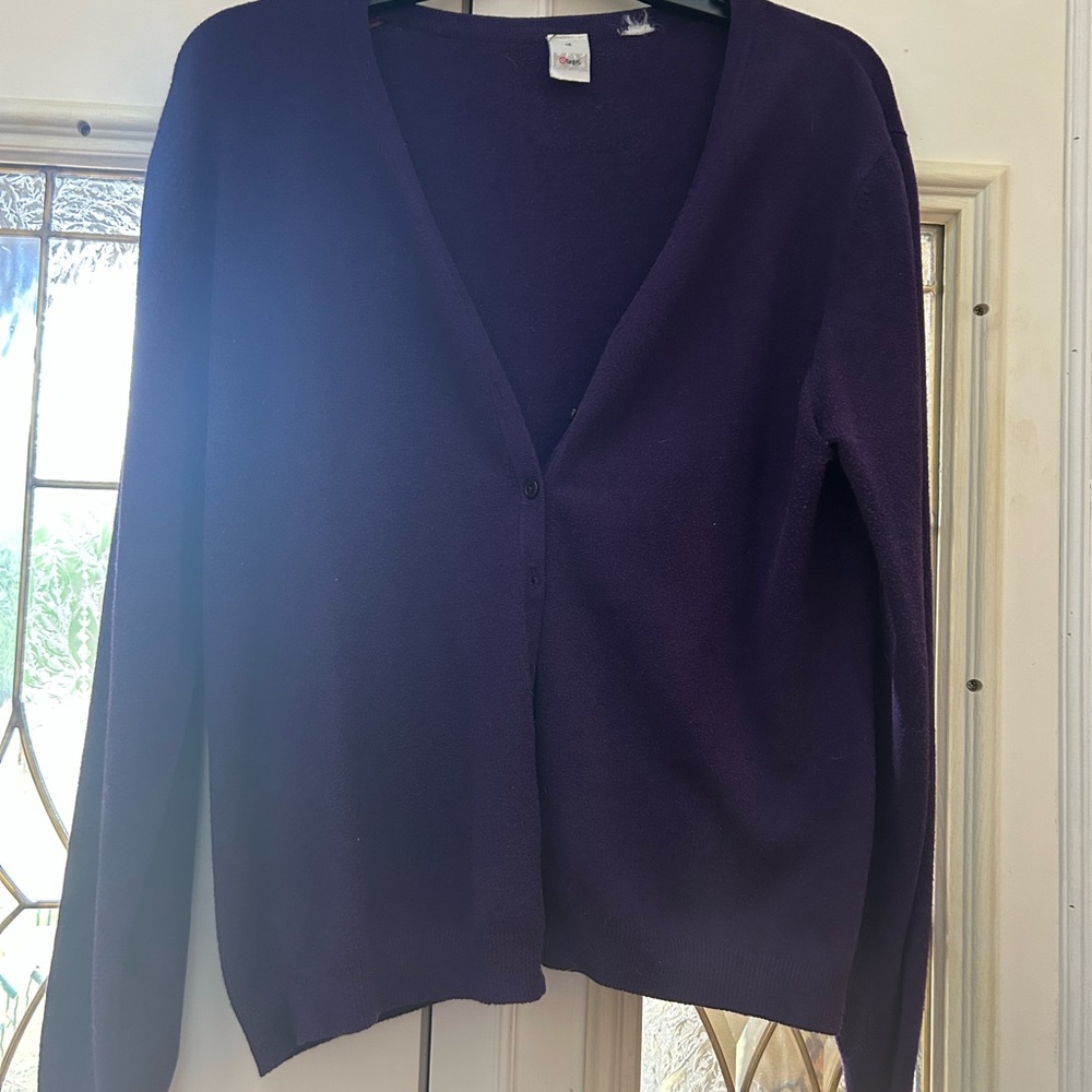 Target size 16 Deep Purple Women's Cardigan